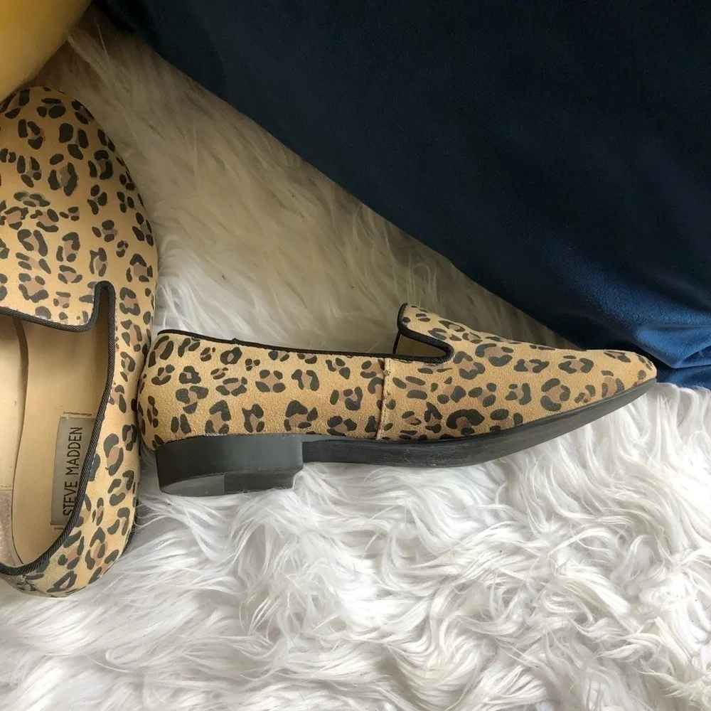 Steve Madden Leopard Print Flats